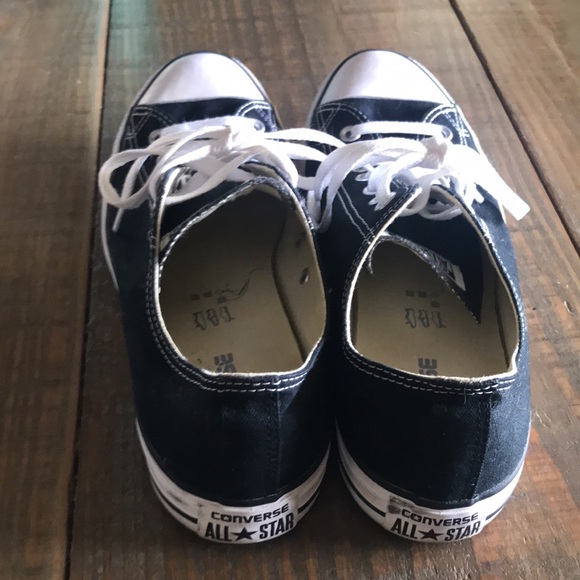 COPY - Converse Chuck Taylor All Stars X9166 Black White Low Sneakers - Size 12… - Picture 7 of 12